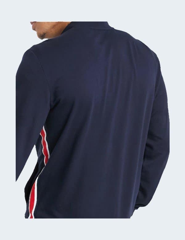 Sweat zippé Emporio Armani – EA7 – Bleu marine S M L XL2