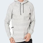 Sweat à Capuche GUESS JEANS Gris Clair M L1