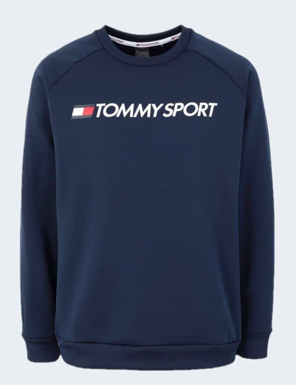 sweat-tommy-hilfiger-homme-bleu-tommy-sport