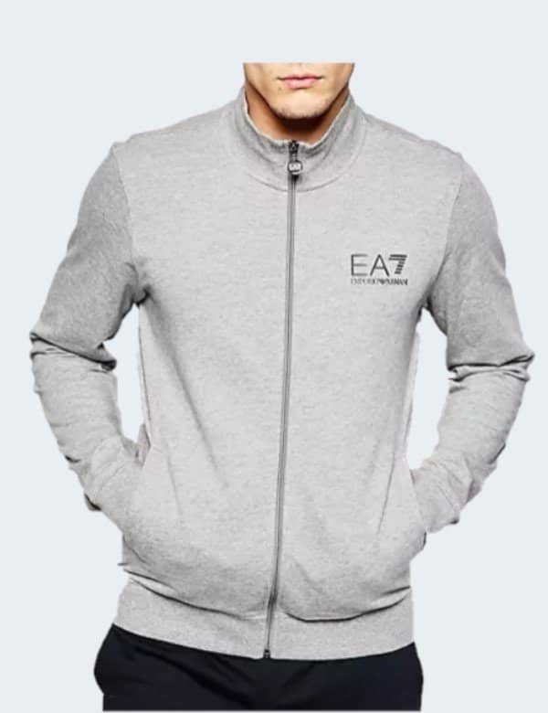 emporio-armani-ea7-gilet-sweat-shirt-homme-gris-zippe