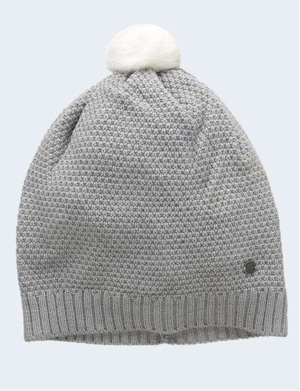 bonnet-kaporal-femme-a-pompon-toto-gris