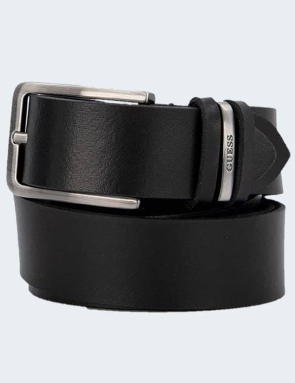 ceinture-guess-en-cuir-noir