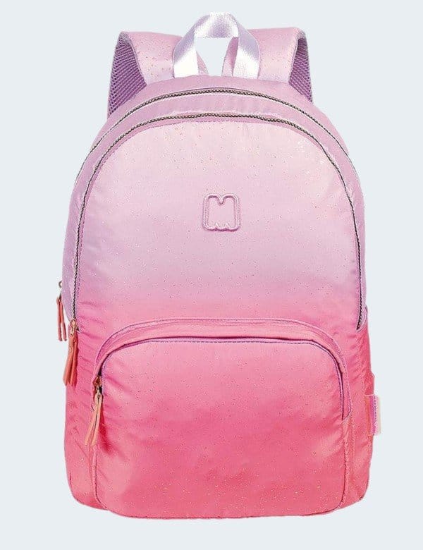 sac-a-dos-fille-rose-marshmallow-2-compartiments