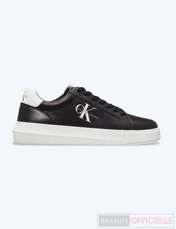 calvin-klein-baskets-cuir-homme-chunky-cupsole-mono-noir