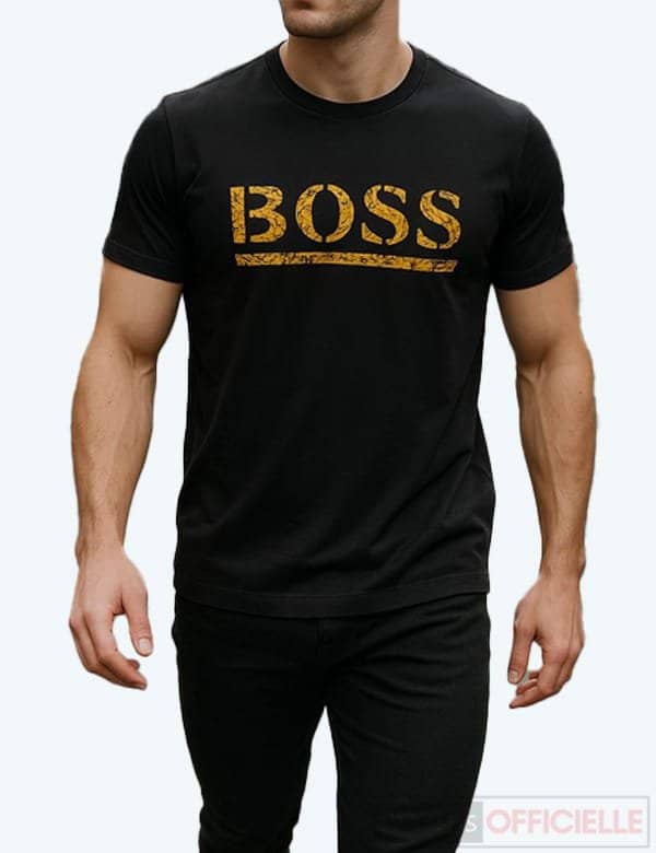 boss-t-shirt-homme-noir-en-coton-stretch-logo-motife-bois