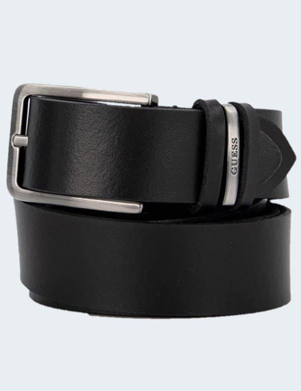 ceinture-guess-en-cuir-noir