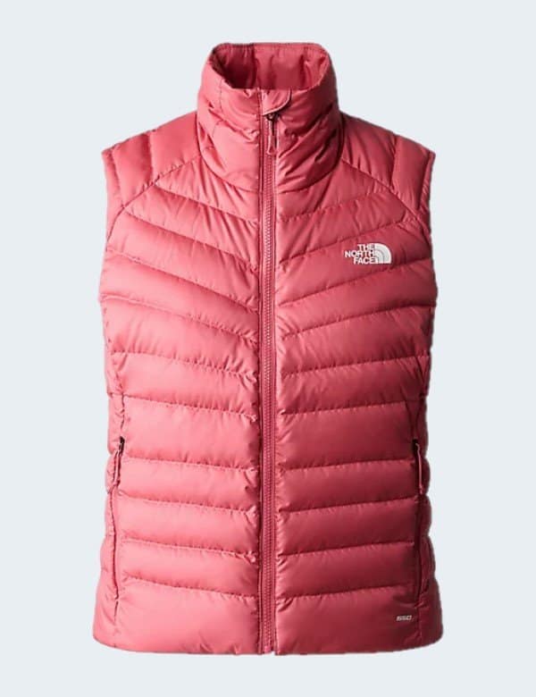 Veste sans manche North face Unisex bordeau S-xxl1