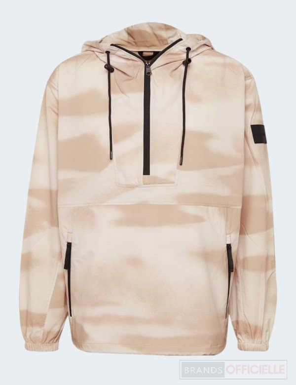 Veste Calvin Klein Jeans Beige veste-coupe-vent-calvin-klein-jeans-beige-camo