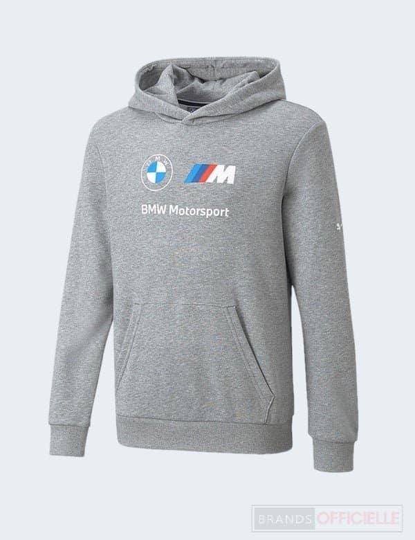 Sweat à capuche BMW Motorsport Gris Garçon 9-10 1 sweat-a-capuche-bmw-motorsport-puma-gris-garcon