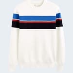 Pull Celio Blocus Blanc cassé Homme M L XL 1