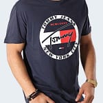 T-Shirt Tommy Hilfiger Homme Bleu Marine S M 1