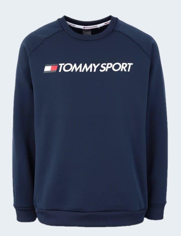 sweat-tommy-hilfiger-homme-bleu-tommy-sport