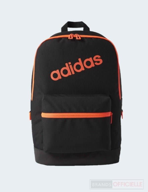 Sac à dos Adidas Daily Orange Noir Unisexe 1 sac-a-dos-adidas-noir-daily-orange-unisexe