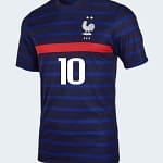 Maillot de Football France MBAPPE Bleu Homme L 1