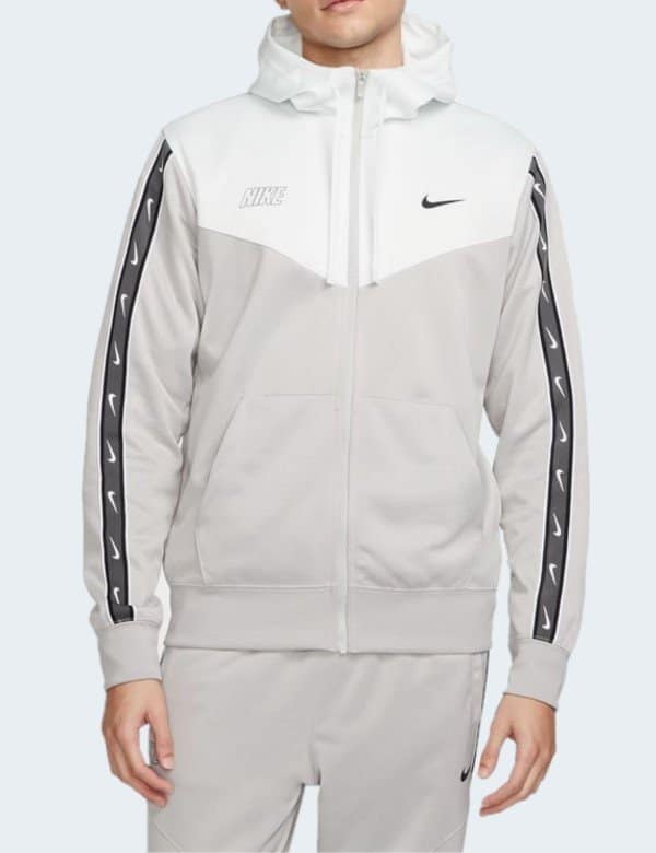 Nike - Sweat à Capuche Nike Sportwear Blanc Homme