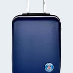 Valise PSG (Paris Saint-Germain) 2 roues ABS Bleue