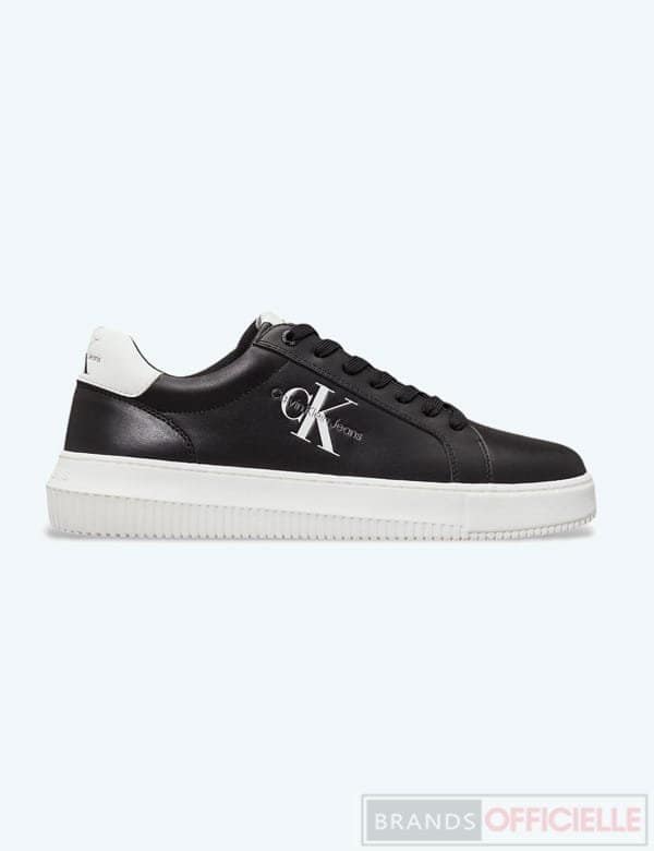 calvin-klein-baskets-cuir-homme-chunky-cupsole-mono-noir