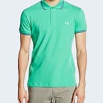 Polo Fred Perry Vert Homme S M
