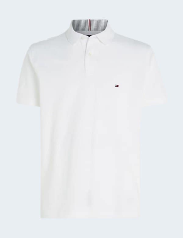 polo-tommy-hilfiger-blanc-homme-manches-courtes