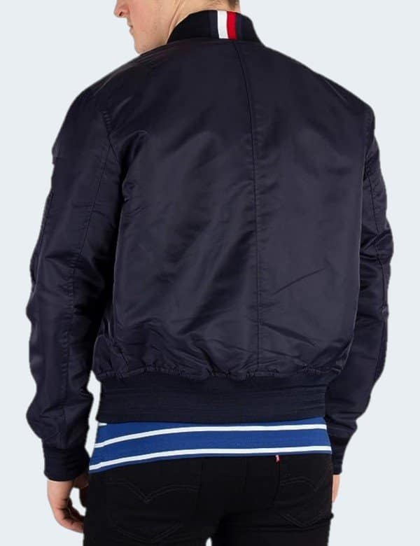 Veste Bomber Tommy Hilfiger Bleu Homme M 2
