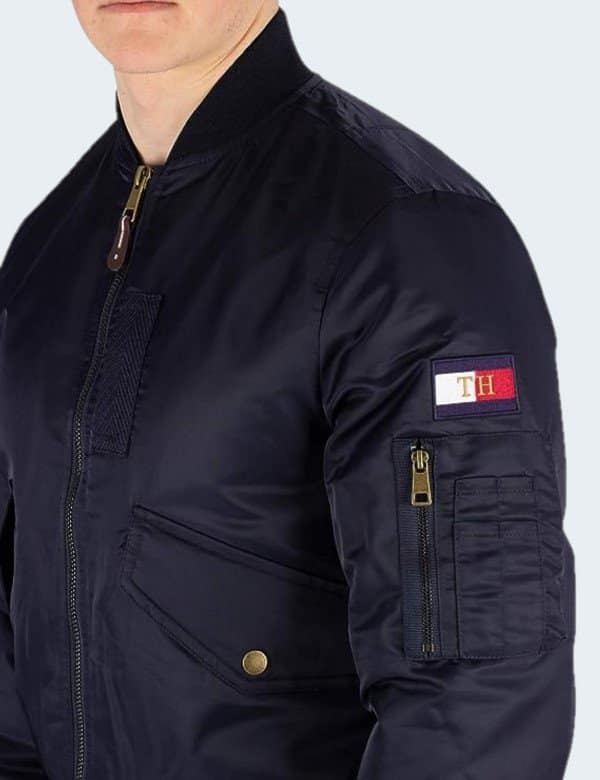 Veste Bomber Tommy Hilfiger Bleu Homme M 3