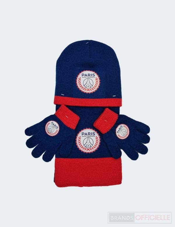 bonnet-psg-paris-saint-germain-ensemble-gant-echarpe