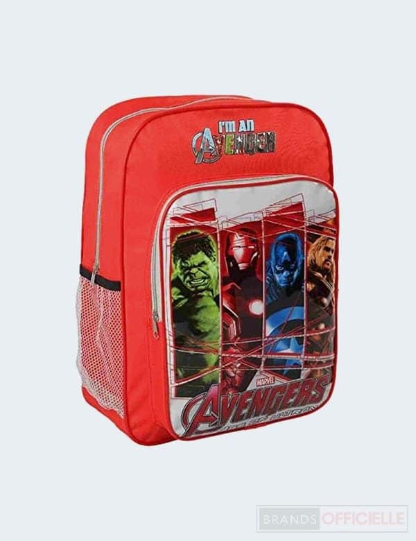 sac-a-dos-avengers sac-a-dos-garcon-avengers-marvel-rouge