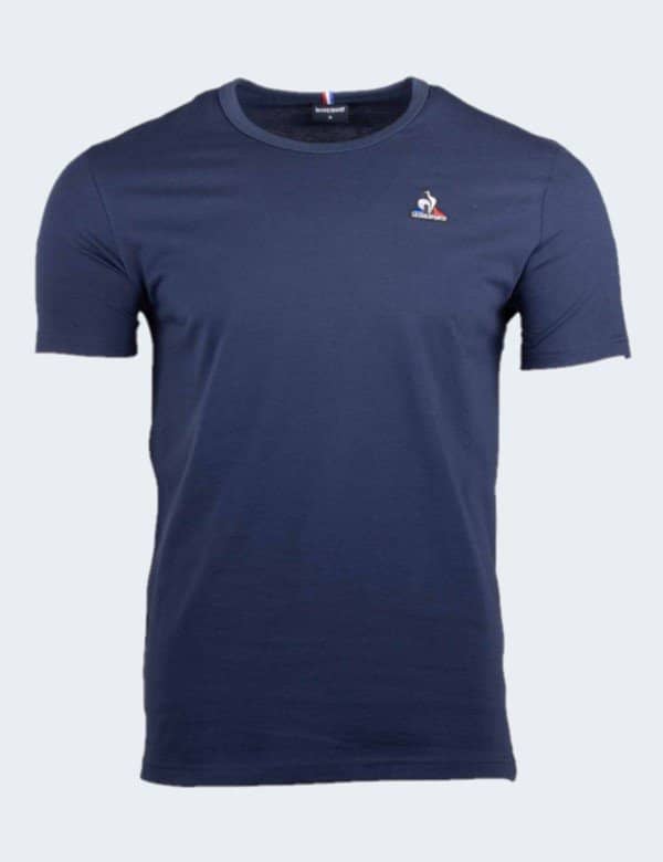 t-shirt-coq-sportif-homme-bleu-marine-col-rond