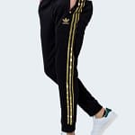 Pantalon de Survetement Superstar d’entraînement Homme Noir XS S1