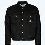 Veste en jean calvin noire 1
