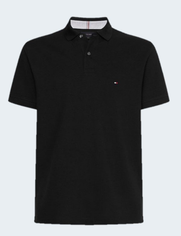 polo-tommy-hilfiger-noir-homme