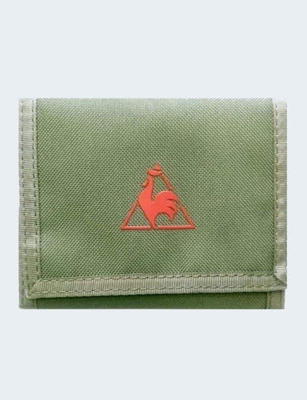 portefeuille-le-coq-sportif-vert-kaki-mixte