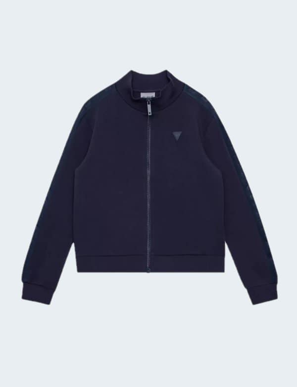 Guess - Sweat Zippe Guess Jeans Fille Bleu