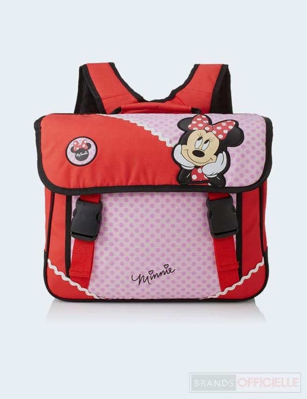 cartable-fille-minnie-2-compartiments-rose-rouge-38cm