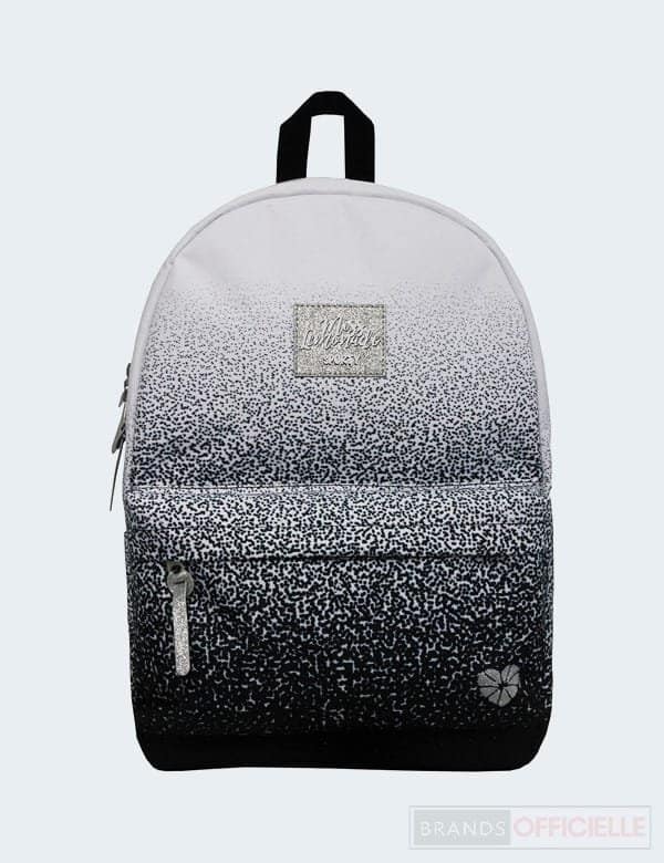 sac-a-dos-fille-brillante-miss-lemonade-noir-blanc