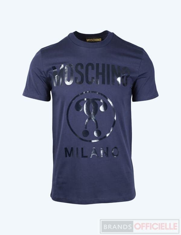 moschino-t-shirt-homme-bleu-fonce-en-coton-maxilogo