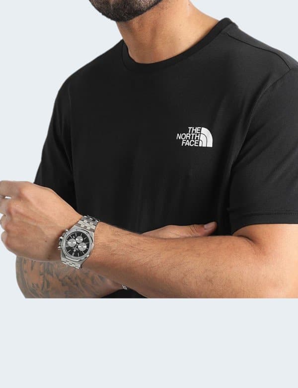 T-Shirt North Face Noir Homme S M L XL XXL 2